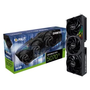 Placa De Video Palit Gaming Pro Nvidia Geforce Rtx 5070 Ti 16gb Gddr7 - Ne7507t019t2-gb2031a