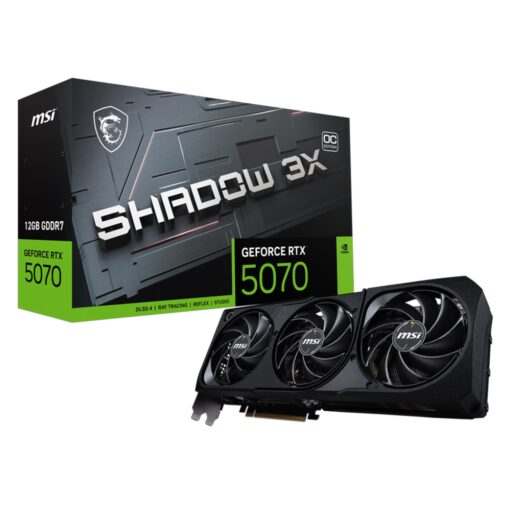 Tarjeta De Video Msi Shadow 3x Oc Nvidia Geforce Rtx-5070 12gb Gddr7 - 912-v532