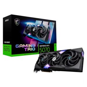 Tarjeta De Video Msi Gaming Trio Oc Nvidia Geforce Rtx-5070 12gb Gddr7 - 12-v532