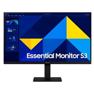 Monitor Samsung Essential S3 Ls22d300gan 22" Full Hd 100hz Ips - Negro