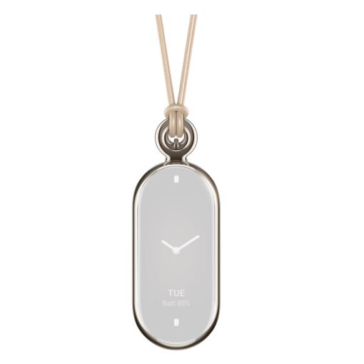 Pingente Xiaomi Pendant Para Smart Band 8 Bhr7304gl - Plata