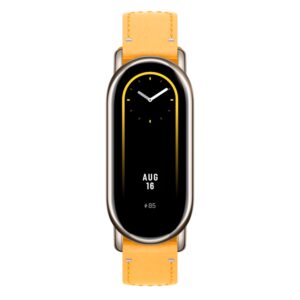 Smartwatch Xiaomi Braided Strap Bhr7305gl Para Smart Band 8 - Amarillo - Imagen 2