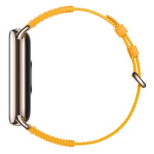 Smartwatch Xiaomi Braided Strap Bhr7305gl Para Smart Band 8 - Amarillo - Imagen 3