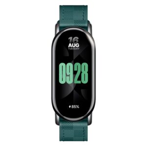 Smartwatch Xiaomi Checkered Strap Bhr7308gl Para Smart Band 8 - Verde - Imagen 2