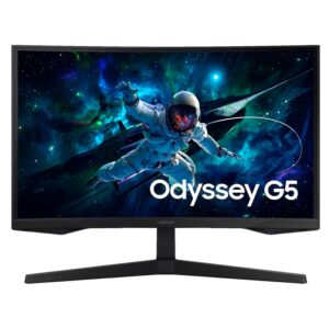 Monitor 27" Samsung Odyssey G5 Ls27cg552en Qhd 1ms/165hz Black