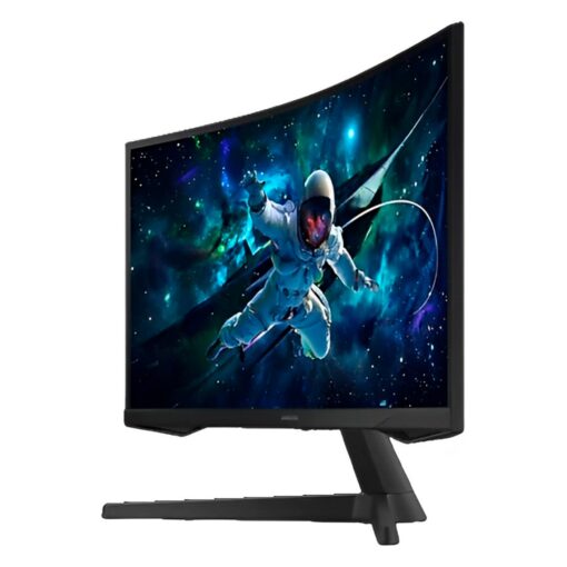 Alternative view of Monitor 27" Samsung Odyssey G5 Ls27cg552en Qhd 1ms/165hz Black