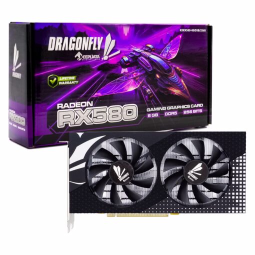 Tarjeta De Video Keepdata Dragonfly Gaming AMD Radeon RX-580 8GB GDDR5