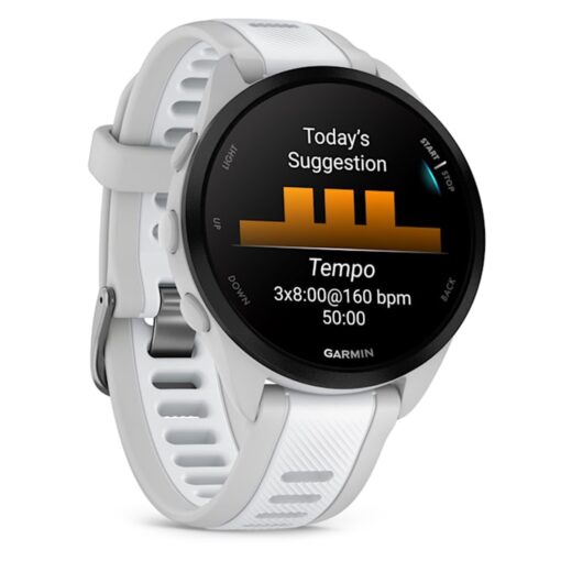 Alternative view of Smartwatch Garmin Forerunner 165 010-02863-ad - Blanco