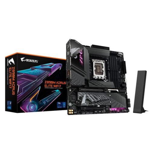 Placa Madre Gigabyte Z890m Aorus Elite Wifi 7 4xddr5 Socket Lga 1851 Chipset Intel Z890 Micro Atx