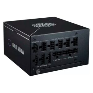 Fuente Cooler Master Gx Iii Mpx-7503-afag-bus Atx 750w 80 Plus Gold Full Modular Pfc Activo Bivolt - Negro