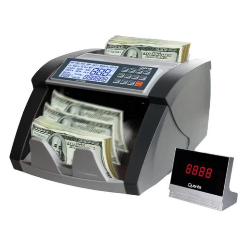 Alternative view of Contador De Dinero Quanta Qtcdd20 220v - Gris