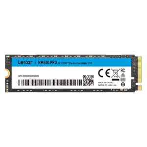 SSD M.2 Lexar NM610 PRO 1TB NVMe PCIe Gen 3 - LNM610P001T-RNNNU