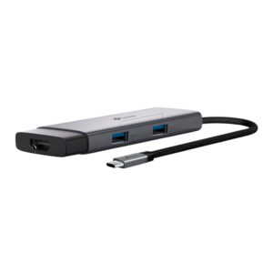 Hub Portátil Tp-link Uh5020c Usb-c 5 En 1 - Gris - Imagen 2
