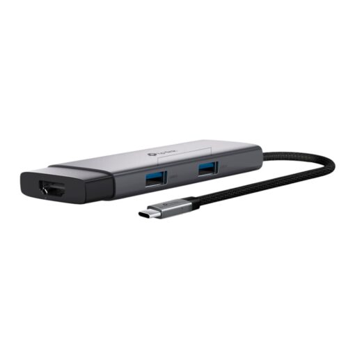 Alternative view of Hub Portátil Tp-link Uh5020c Usb-c 5 En 1 - Gris
