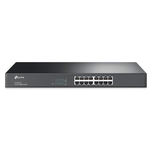 Hub Switch Tp-link Tl-sg1016 16 Puertas Gigabit 1000mbps - Negro