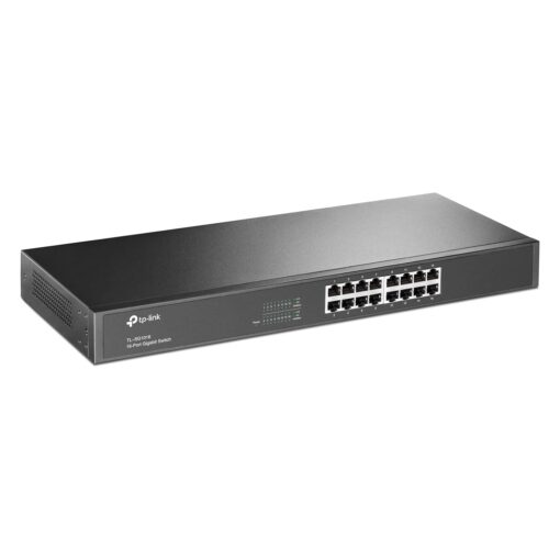 Alternative view of Hub Switch Tp-link Tl-sg1016 16 Puertas Gigabit 1000mbps - Negro