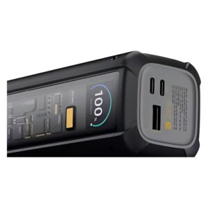 Cargador Portátil Xiaomi WPB3333MI 25000MAH 212W - Negro - Imagen 3