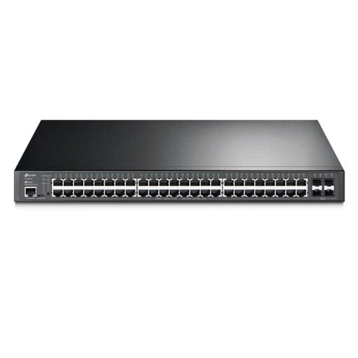 Hub Switch Tp-link Tl-sg3452p 52 Puertas Gigabit 48poe+4sfp 1000mbps - Gris