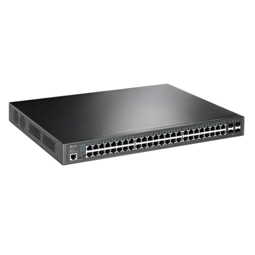 Alternative view of Hub Switch Tp-link Tl-sg3452p 52 Puertas Gigabit 48poe+4sfp 1000mbps - Gris