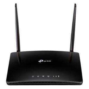 Enrutador Tp-link Archer Mr200 Wireless Dual Band Ac750 4g Lte 5 Ghz 433 Mbps - Negro