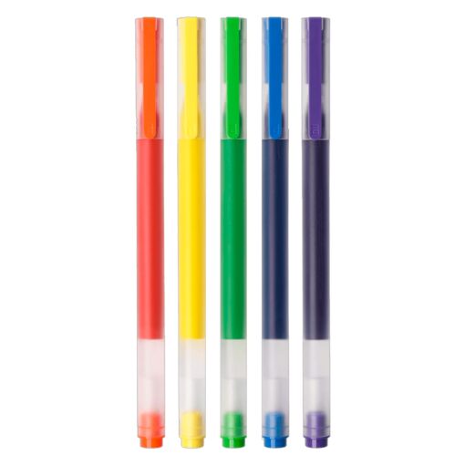 Bolígrafo Xiaomi Mi High Capacity Gel Pen Mjzxb03wchw 0.5mm - Negro (5 Unidades)