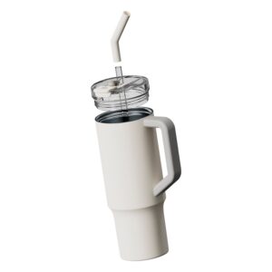 Copo Xiaomi Straw Mug Bhr9540gl 1l - Blanco - Imagen 3