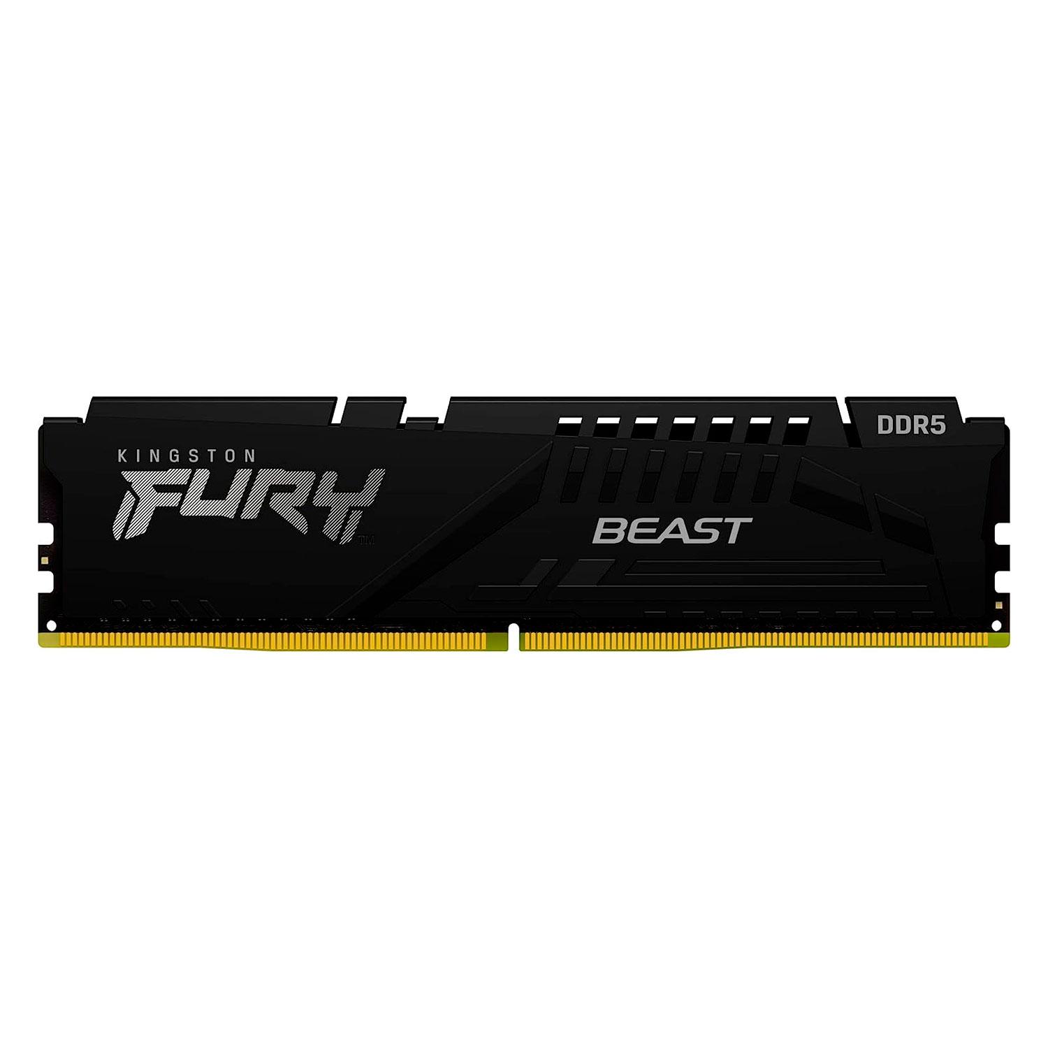 Memoria Ram Kingston Fury Beast 8gb Ddr5 6000 Mhz - Kf560c30bb-8