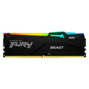 Memoria Ram Kingston Fury Beast Rgb 16gb Ddr5 6000 Mhz - Kf556c36bbea-16