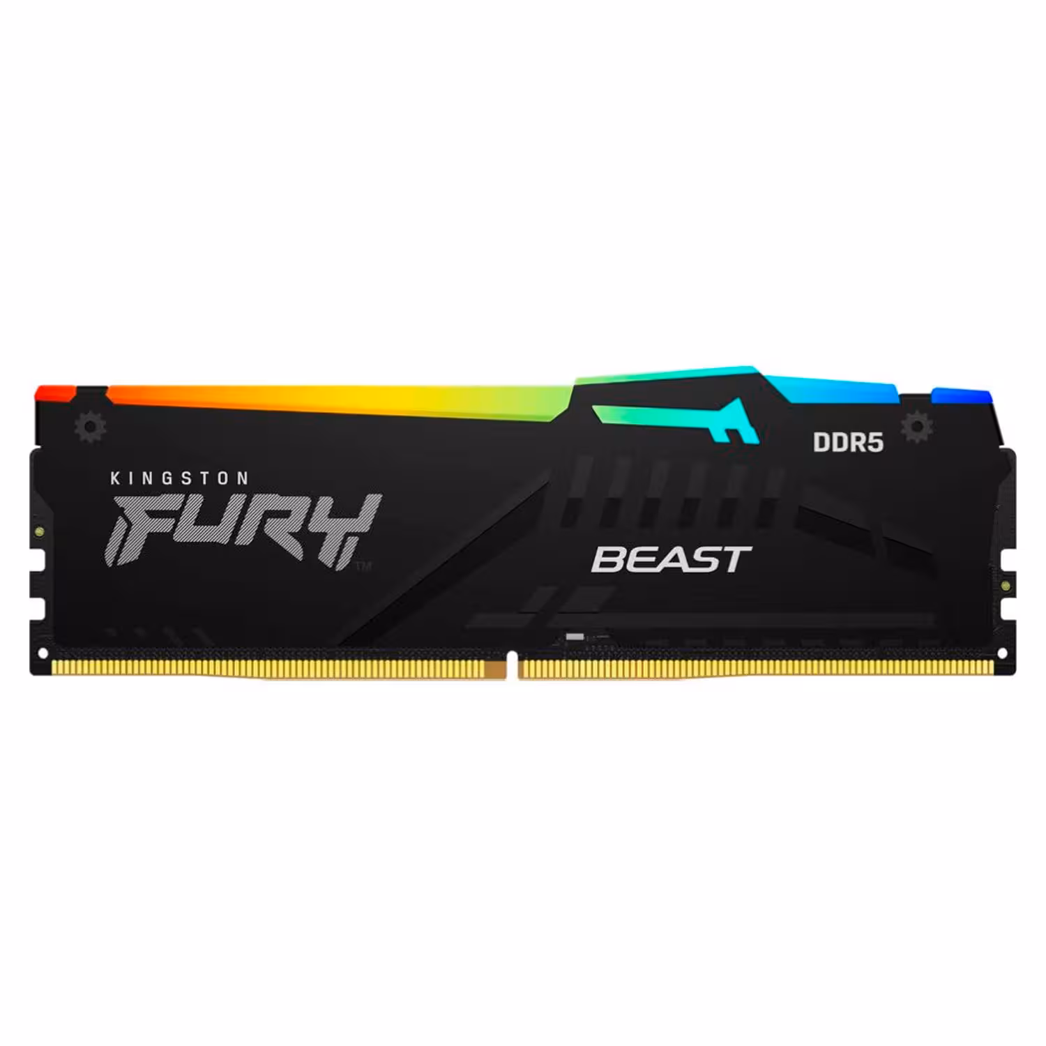 Memoria Ram Kingston Fury Beast Rgb 16gb Ddr5 6800 Mhz - Kf568c34bba-16