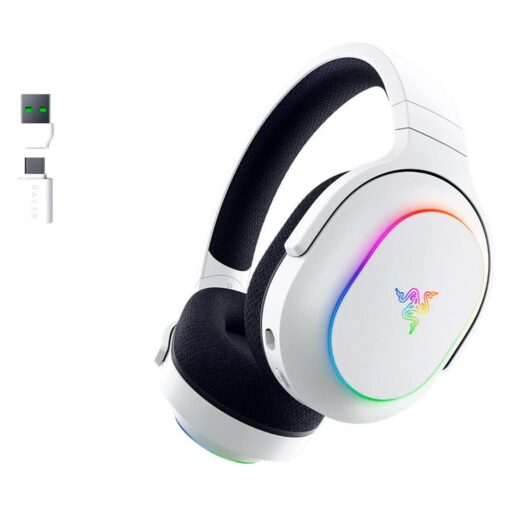 Alternative view of Headset Gamer Razer Barracuda X Rz04-05220200-r3u1 Rgb Chroma Wireless - Blanco