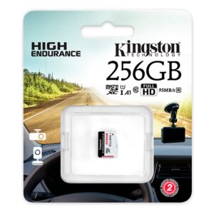 Tarjeta De Memoria Micro Sd Kingston High Endurance 256gb 95mbs - Sdce/256gb - Imagen 3