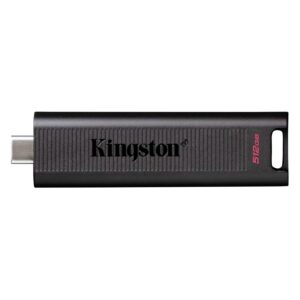 Pendrive Kingston Datatraveler Max 512gb Usb-c 3.2 - Negro Dtmax/512gb