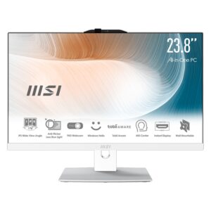 Desktop All In One Msi Am242tp 1m-1097us 23.8" Intel Core I5-120u 1tb Ssd 16gb Ram - Blanco