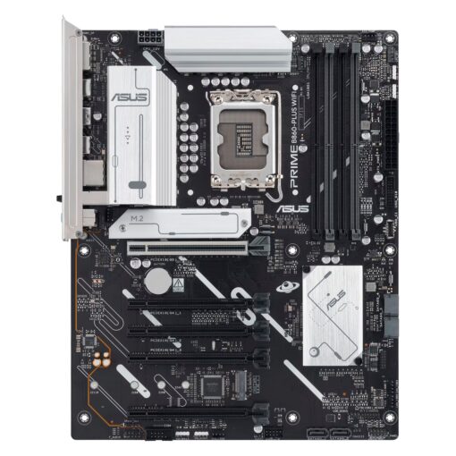 Alternative view of Placa Madre Asus Prime B860-PLUS WiFi 4XDDR5 Socket LGA 1851 Chipset Intel B860 ATX