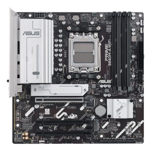 Alternative view of Placa Madre Asus Prime B840m-a Wifi 4xddr5 Socket Am5 Chipset Amd B840 Micro Atx