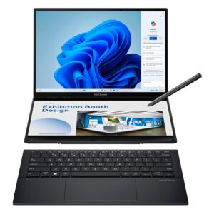 Notebook Asus Zenbook Duo Ux8406ca-ps99t 14" Intel Core Ultra 9-285h 1tb Ssd 32gb Ram - Gris