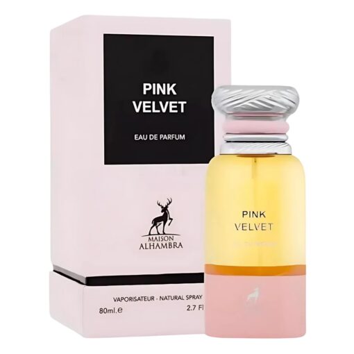 Perfume Maison Alhambra Rosa Velvet Eau De Parfum Femenino 80ml