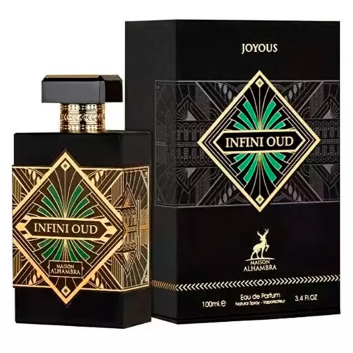 Perfume Maison Alhambra Infini Oud Joyous Eau De Parfum Unisex 100ml