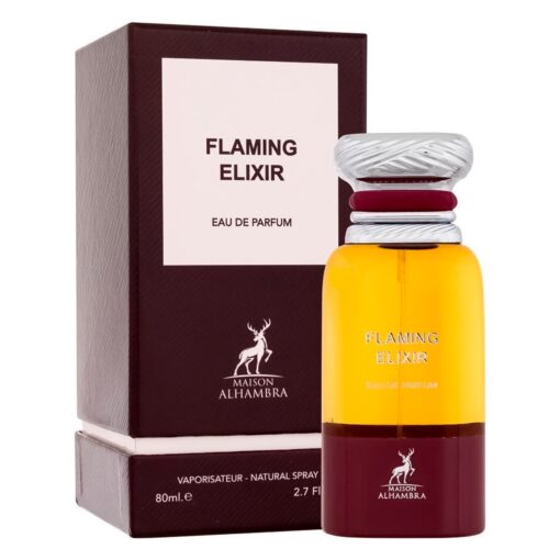 Perfume Maison Alhambra Flaming Elixir Eau De Parfum Unisex 80ml