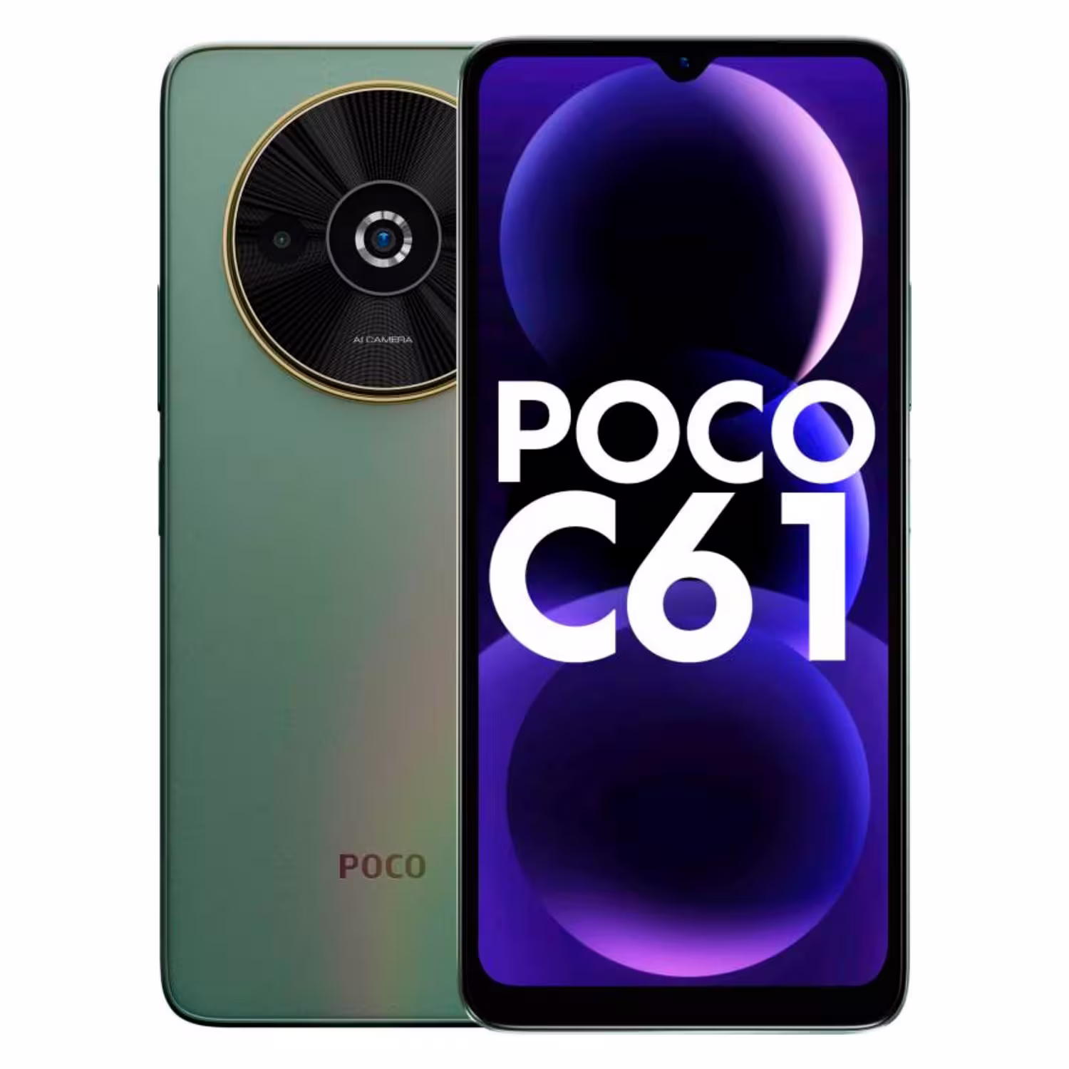 Smartphone Xiaomi Poco C61 Global 128gb 4gb Ram Dual Sim Pantalla 6.71" - Verde