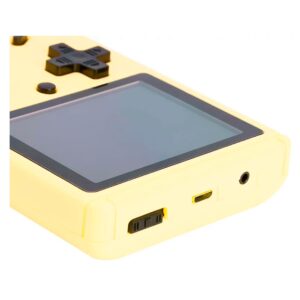 Consola Portátil Game Boy Game Box Plus 500 Juegos - Amarillo - Imagen 3