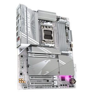 Placa Madre Gigabyte X870 Aorus Elite WiFi 7 Ice DDR5 Socket AM5 Chipset AMD X870 ATX - Imagen 2