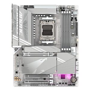 Placa Madre Gigabyte X870 Aorus Elite WiFi 7 Ice DDR5 Socket AM5 Chipset AMD X870 ATX - Imagen 3