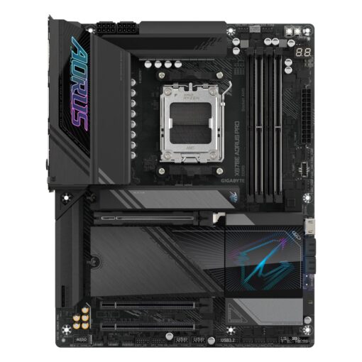 Alternative view of Placa Madre Gigabyte Aorus Pro X870E DDR5 Socket AM5 Chipset AMD X870E ATX