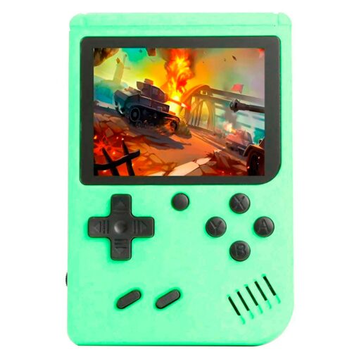 Consola Portátil Game Boy Game Box Plus 500 Juegos - Verde
