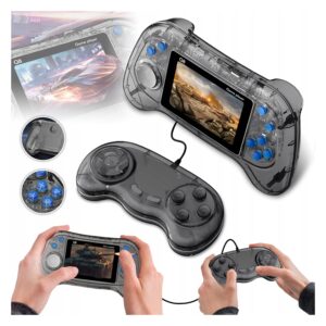Consola Portátil Q8 800 Juegos - Negro Transparente - Imagen 2