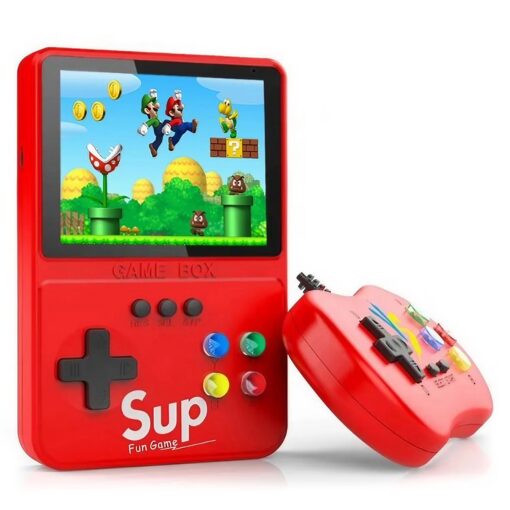 Consola Portátil Game Boy Game Box Plus K31 500 Juegos - Rojo
