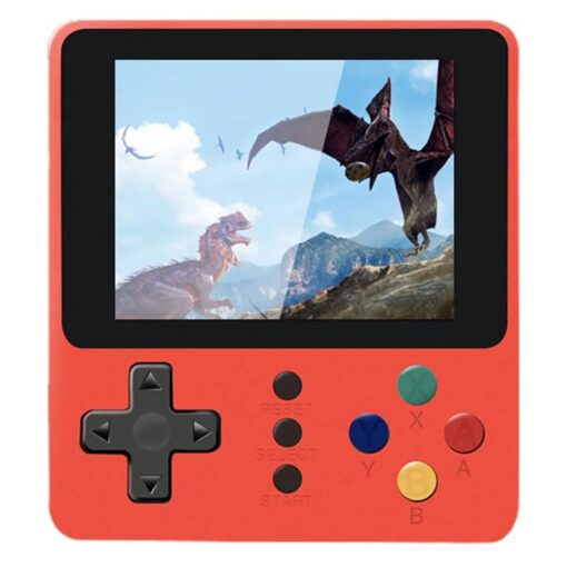 Consola Portátil Game Boy Game Box Plus K5 500 Juegos + Control - Rojo