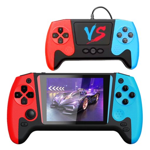 Consola Portátil Q21 500 Juegos - Azul Y Rojo