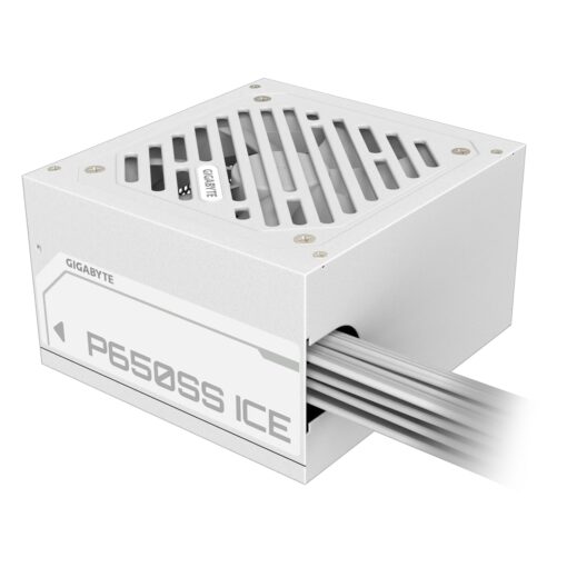 Alternative view of Fuente Gigabyte Gp-p650ss Ice Atx 650w 80 Plus Silver Pfc Activo - Blanco